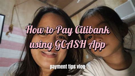 how to pay citibank credit card in gcash